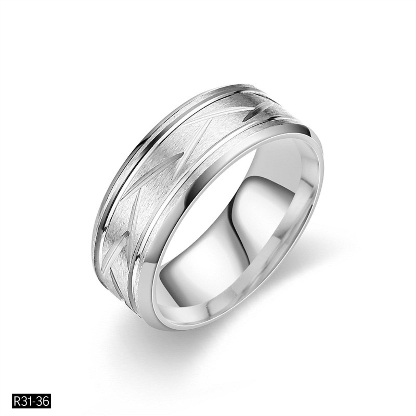 Classic Polished Stainless Steel Ring
