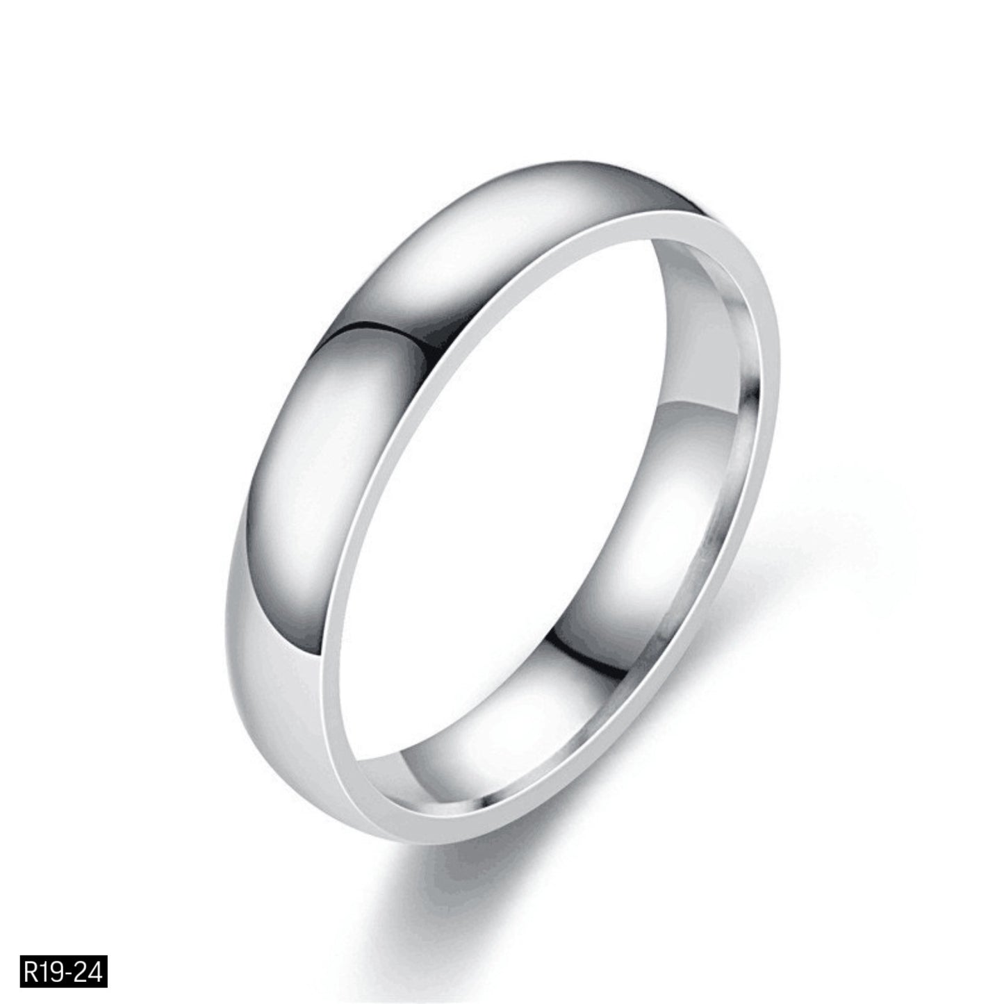 Classic Polished Stainless Steel Ring