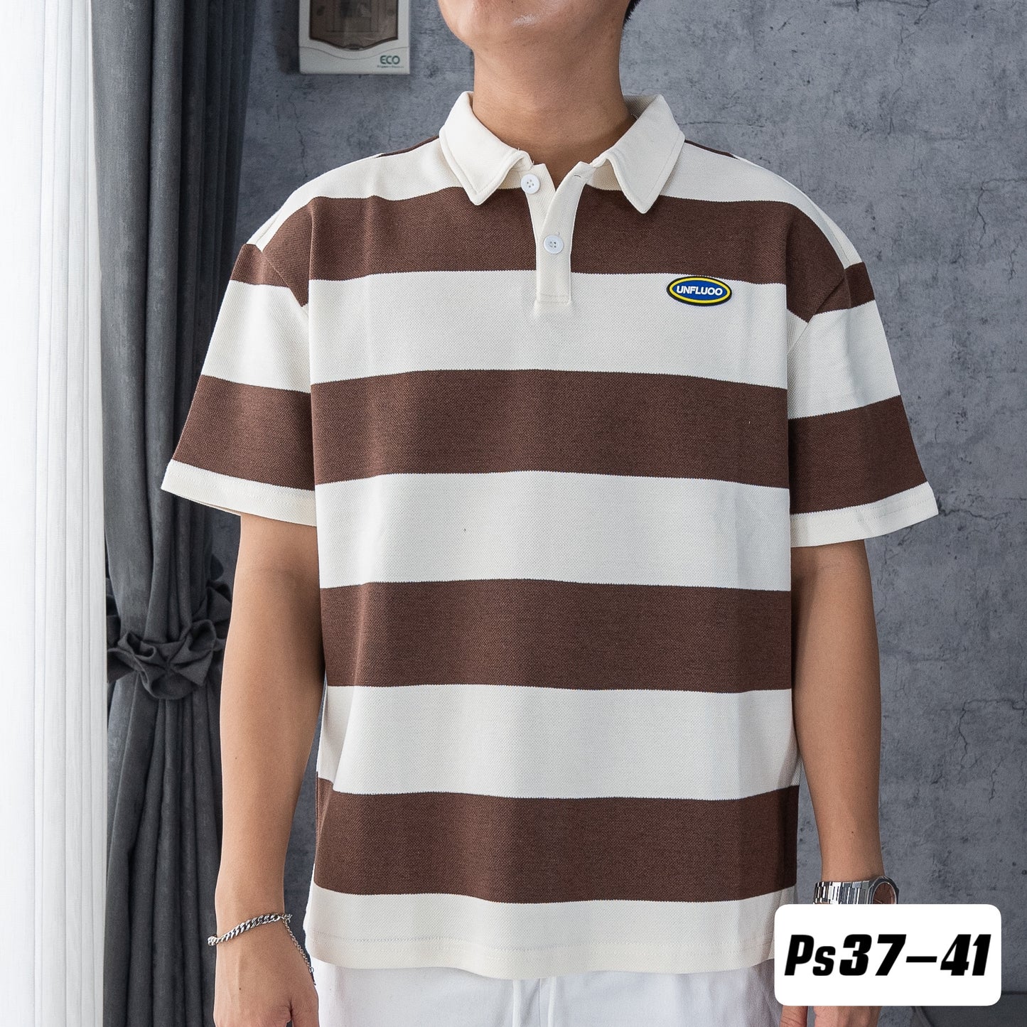 Classic Striped Polo Shirt – Timeless Style
